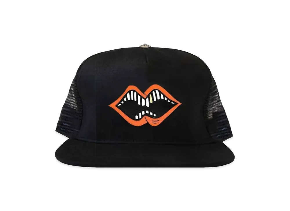 Chrome Hearts PPO Chomper Patch Trucker Cap Matty Boy "Black/Orange"