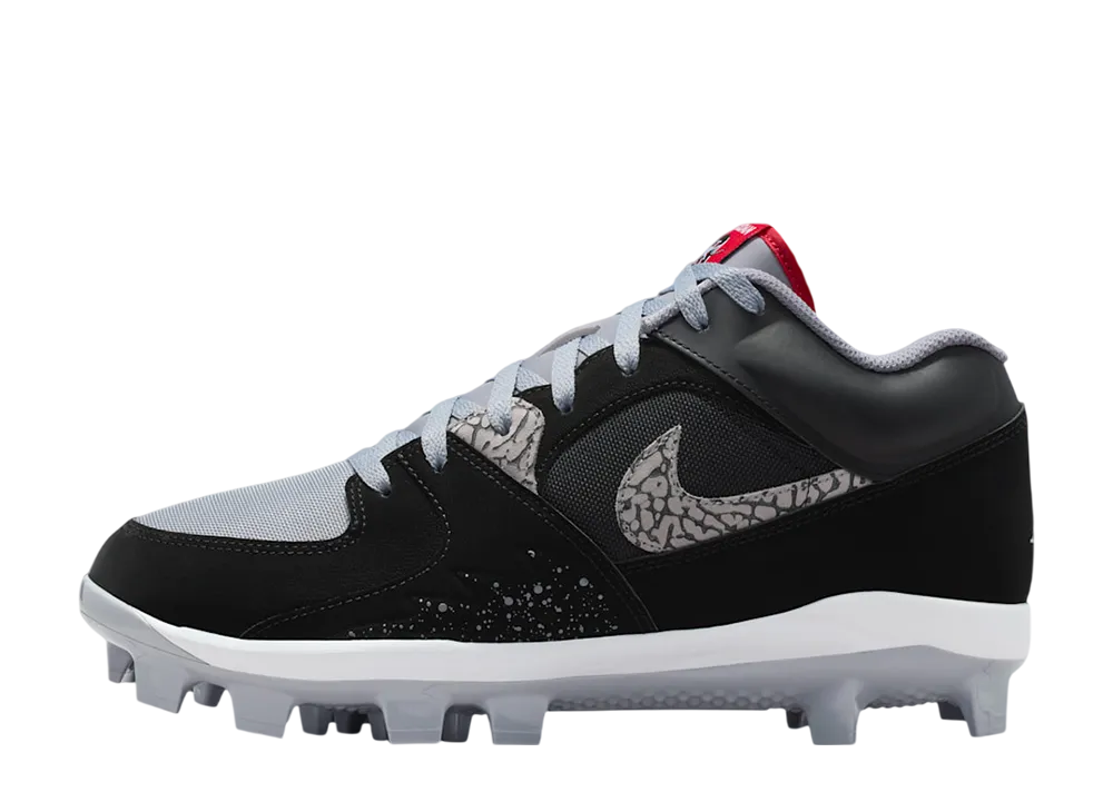 ナイキ ジョーダン スタジアム90 ロー MCS "ブラック/セメントグレー/ホワイト/ファイヤーレッド"