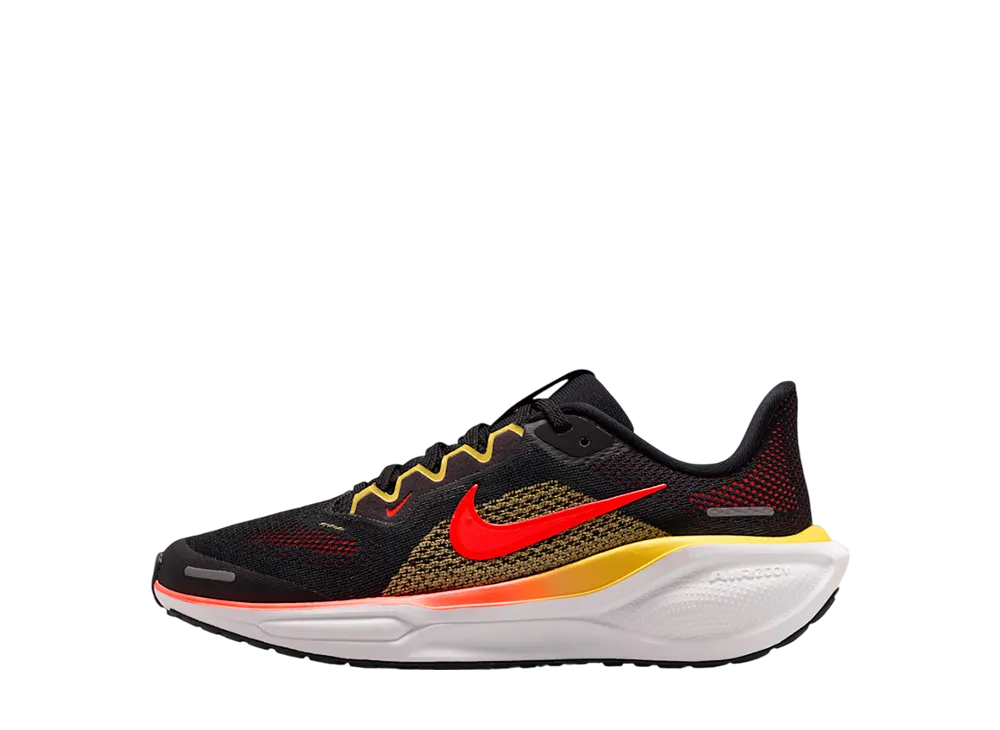 ナイキ GS ペガサス41 "ブラック/トパーズゴールド/ブライトクリムゾン" (キッズ)