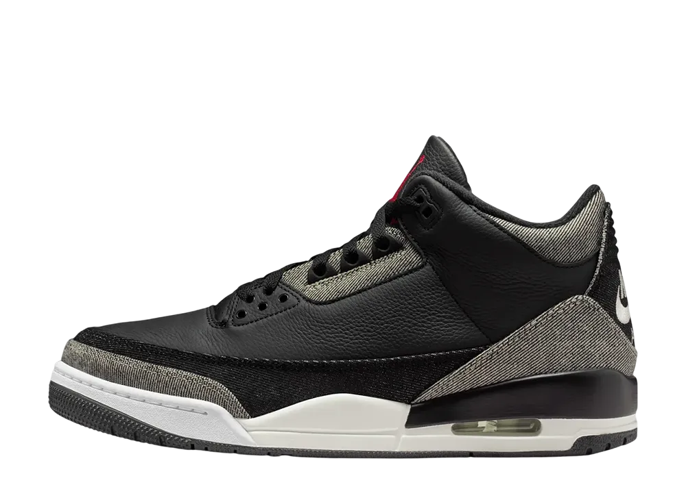 リーバイス × ナイキ エアジョーダン3 レトロ SP "デニム/ブラック"