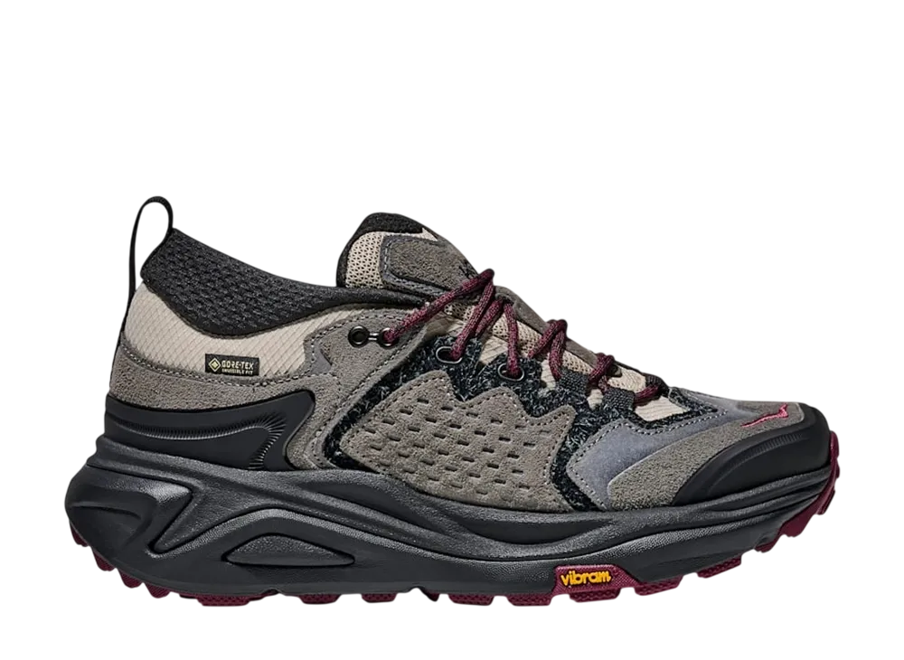 ホカ カハ3 ロー ゴアテックス TP "ブラック/ストーンフルーツ"