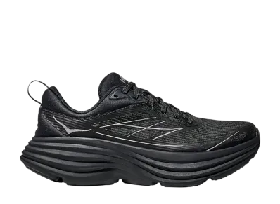 Hoka Bondi 8 TS Caged "Black/Silver"