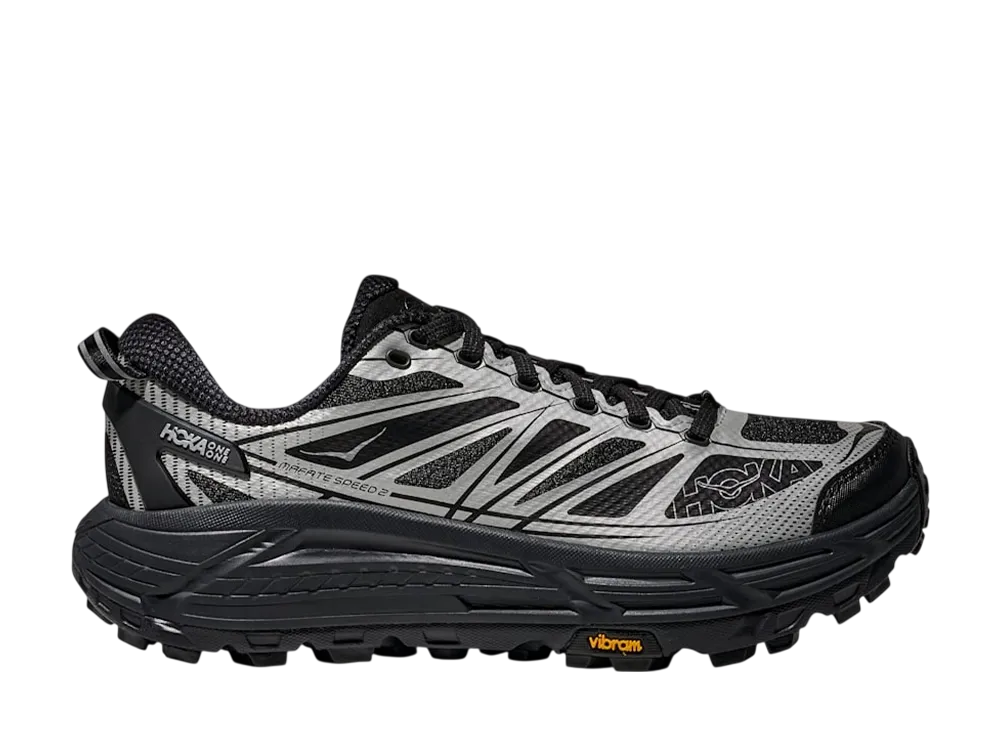 ホカ マファテ スピード2 "ブラック/シルバー"
