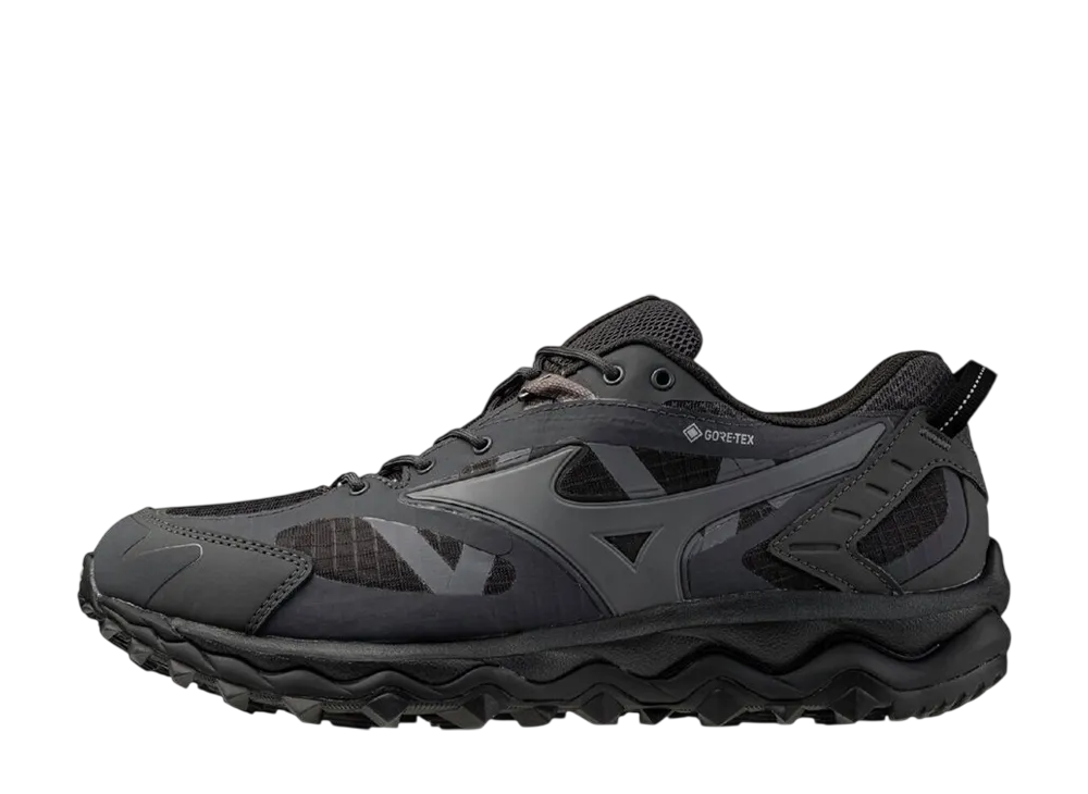 ミズノ ウェーブ ムジン TL ゴアテックス "ダークグレー/グレー/ライトグレー"