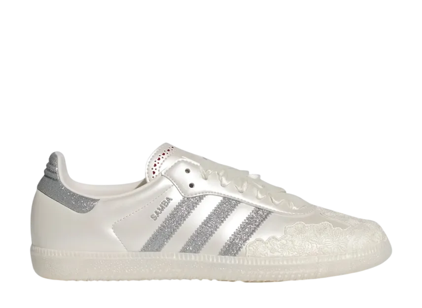 adidas Women's Samba OG "Chalk White/Silver Metallic" HP3658 | SNKRDUNK adidas Women's Samba OG "Chalk White/Silver Metallic" HP3658 | SNKRDUNK