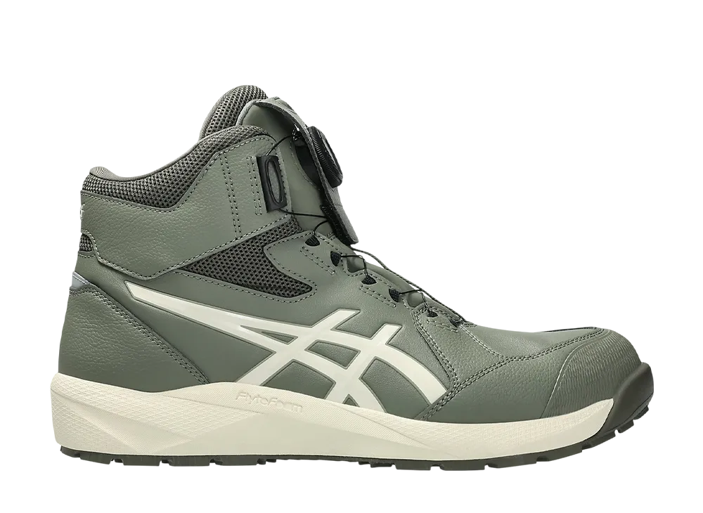 アシックス ウィンジョブ CP314 ボア "ライケングリーン/バーチ"