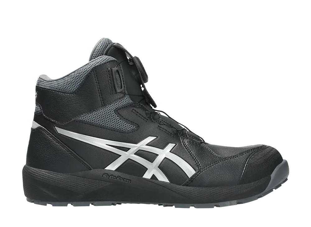 アシックス ウィンジョブ CP314 ボア "ブラック/ピュアシルバー"