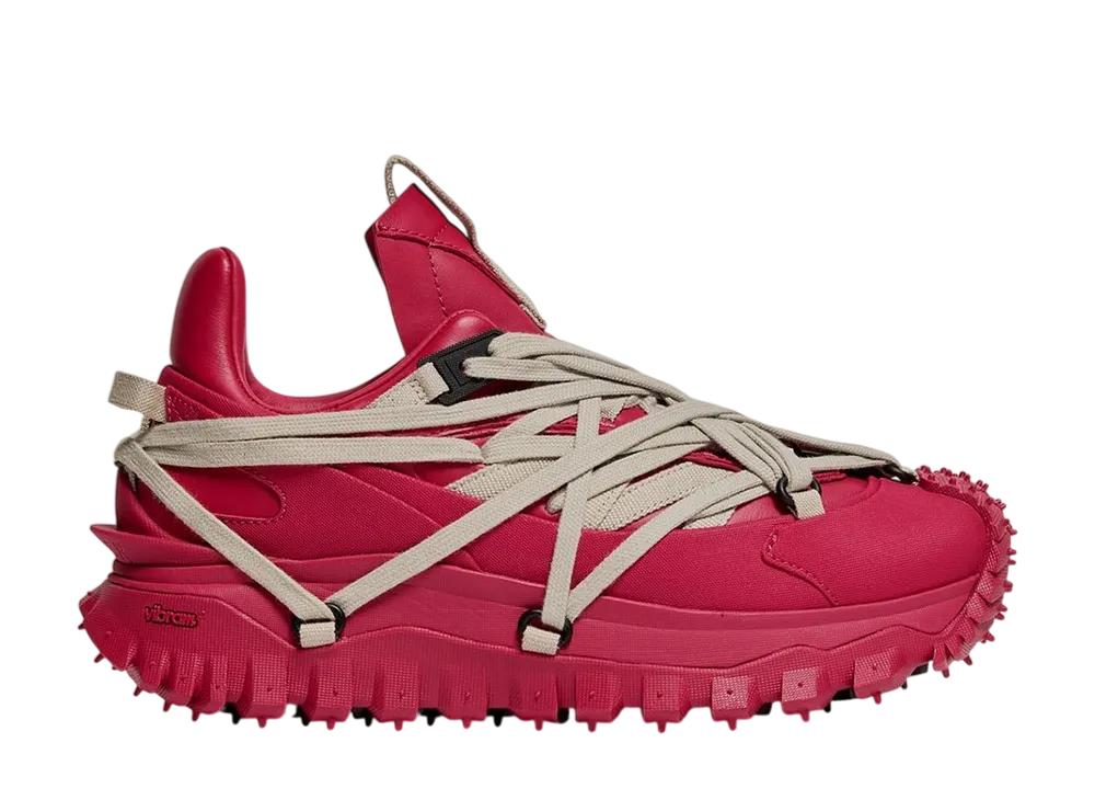 Rick Owens × MONCLER Trailgrip Megalace Sneaker 