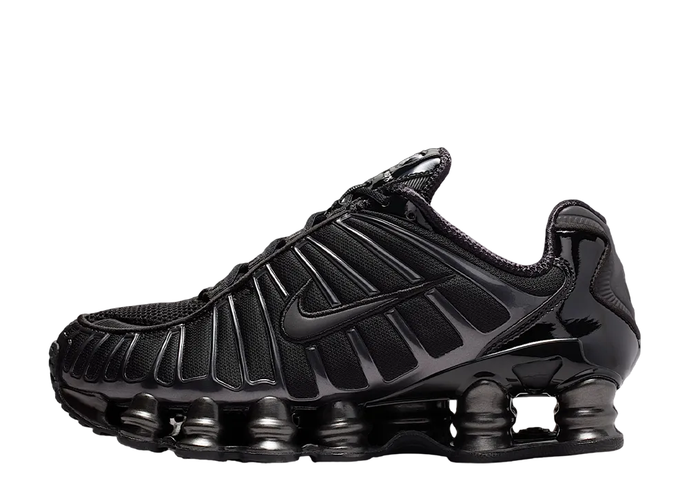 ナイキ ウィメンズ ショックス TL "ブラック/メタリックシルバー"