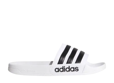 adidas Adilette Cloudfoam Slides "Cloud White/Core Black/Cloud White"