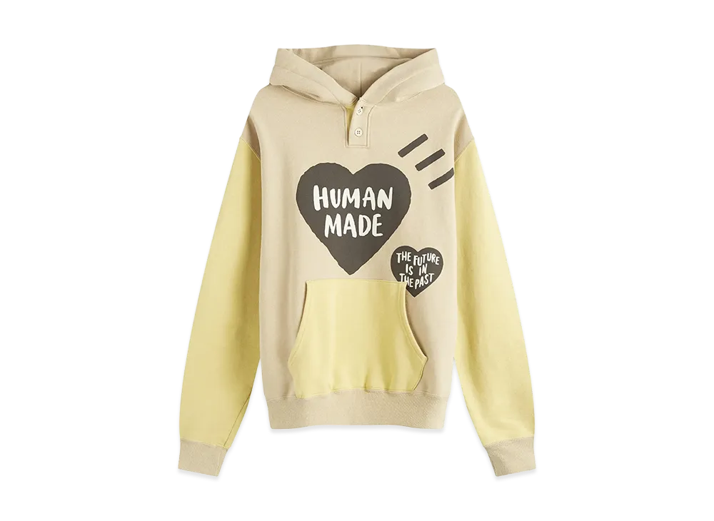 HUMAN MADE Colorblock Hoodie "Beige"