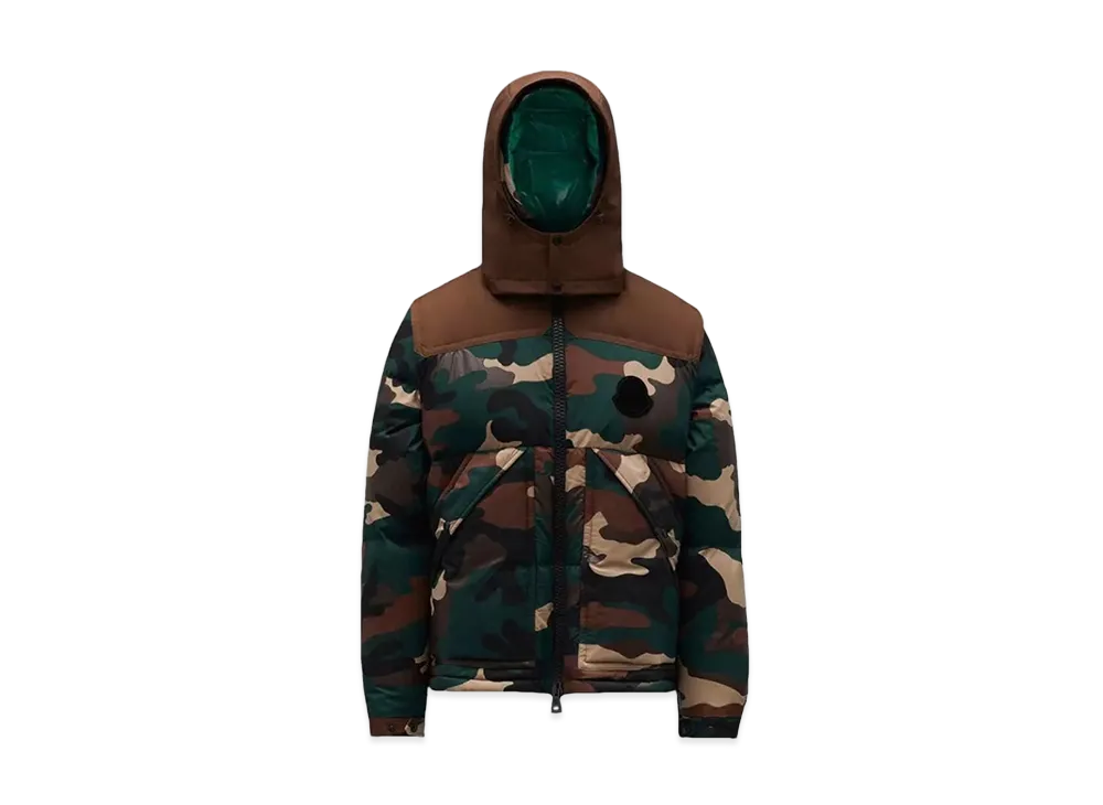 MONCLER CAVET GIUBBOTTO Down Jacket Vest "Camo"