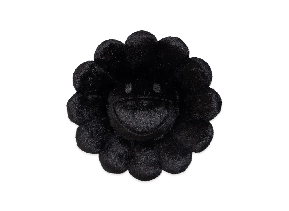Takashi Murakami Flower Cushion "All Black" (30cm)