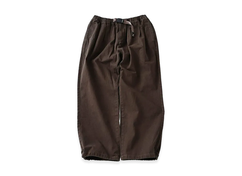 JOURNAL STANDARD relume x GRAMICCI Eco Cotton Twill Wide Pants "Brown"