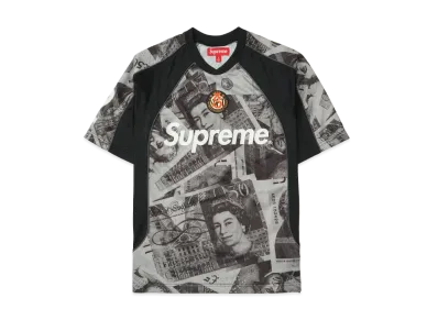 Supreme Pounds Soccer Jersey "Black"