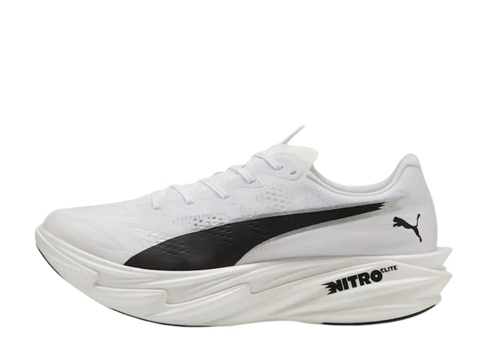 プーマ ディヴィエイト ニトロ エリート4 "プーマホワイト/プーマブラック"