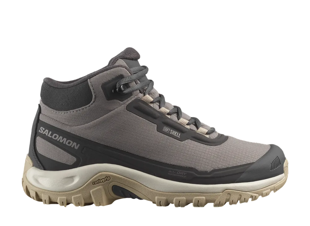 サロモン ウィメンズ シェルター ウォータプルーフ "プラムキトン/ファントム/デザートタン"