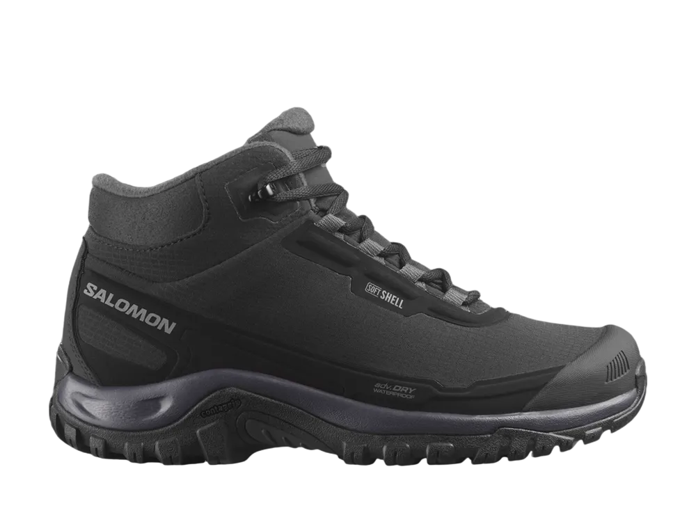 サロモン ウィメンズ シェルター ウォータプルーフ "ブラック/ナインアイアン/エクスカリバー"