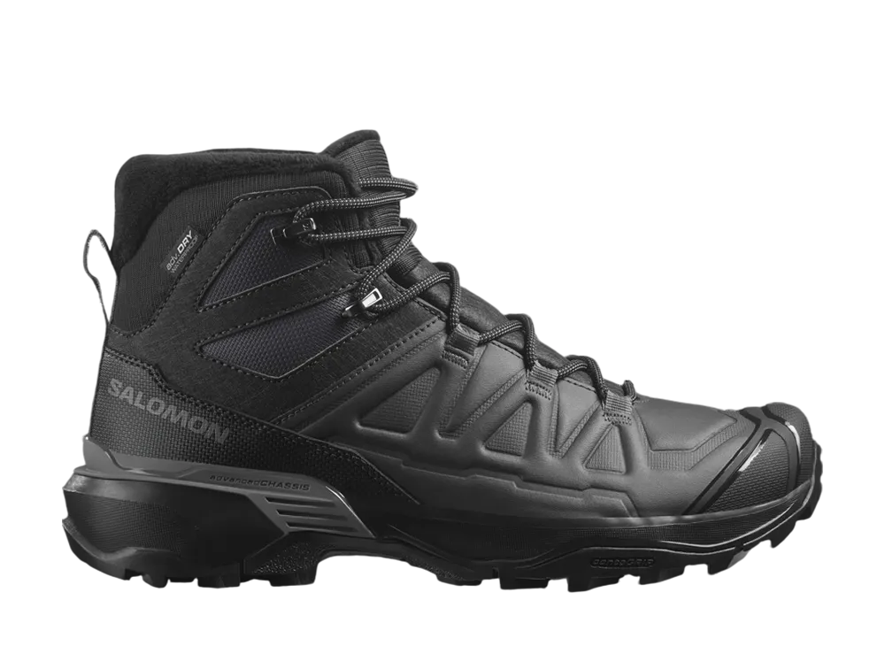 サロモン ウィメンズ X ウルトラ スノーパイロット ウォータープルーフ "ブラック/アスファルト/キャッスルロック"