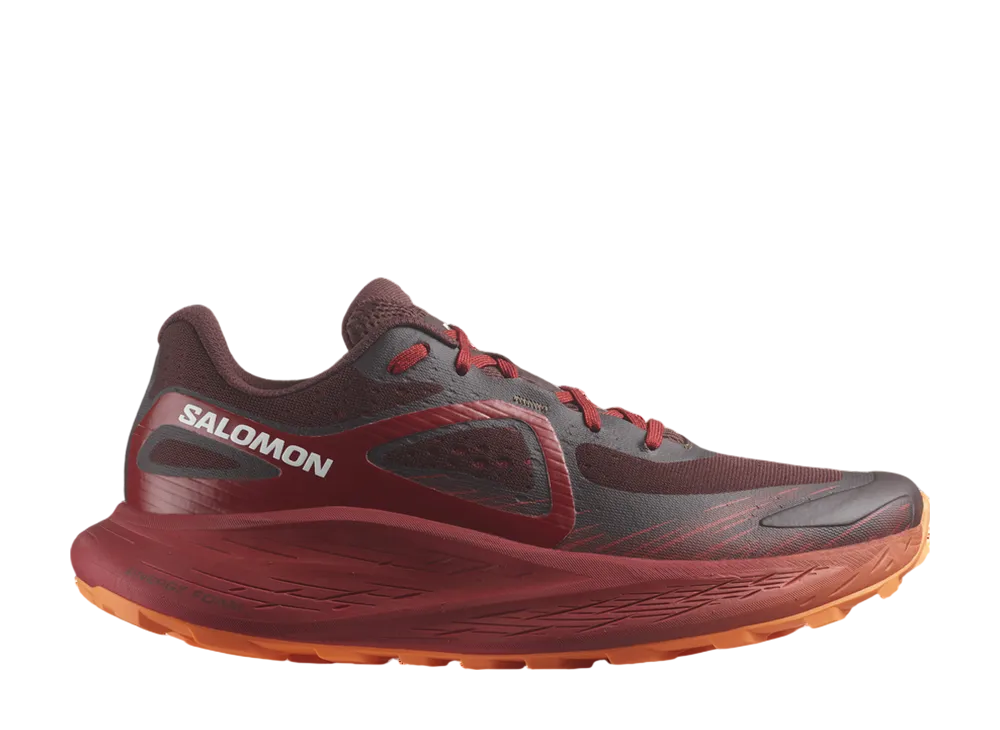 サロモン グライド マックス TR "ビターチョコレート/レッドダリア/ショッキングオレンジ"