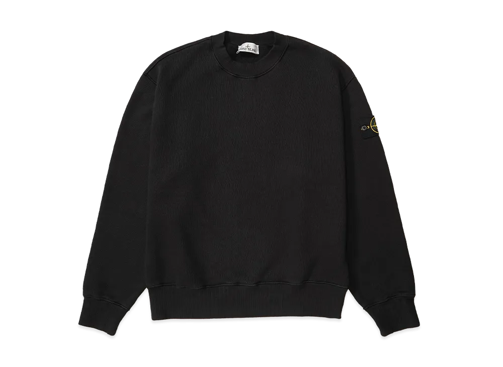 Stone Island Crew Neck Sweatshirt "Black"