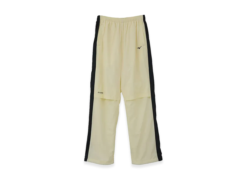 CLANE x Mizuno Water Repellent Track Pants "White"