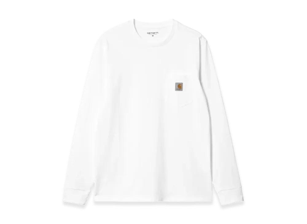 Carhartt WIP L/S Pocket T-Shirt "White"