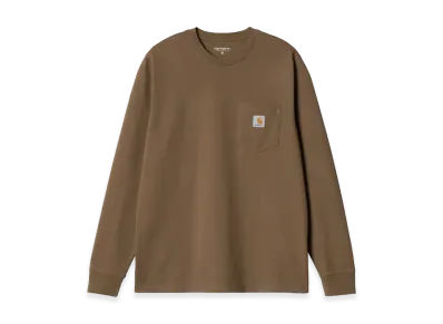 Carhartt WIP L/S Pocket T-Shirt "Coconut"