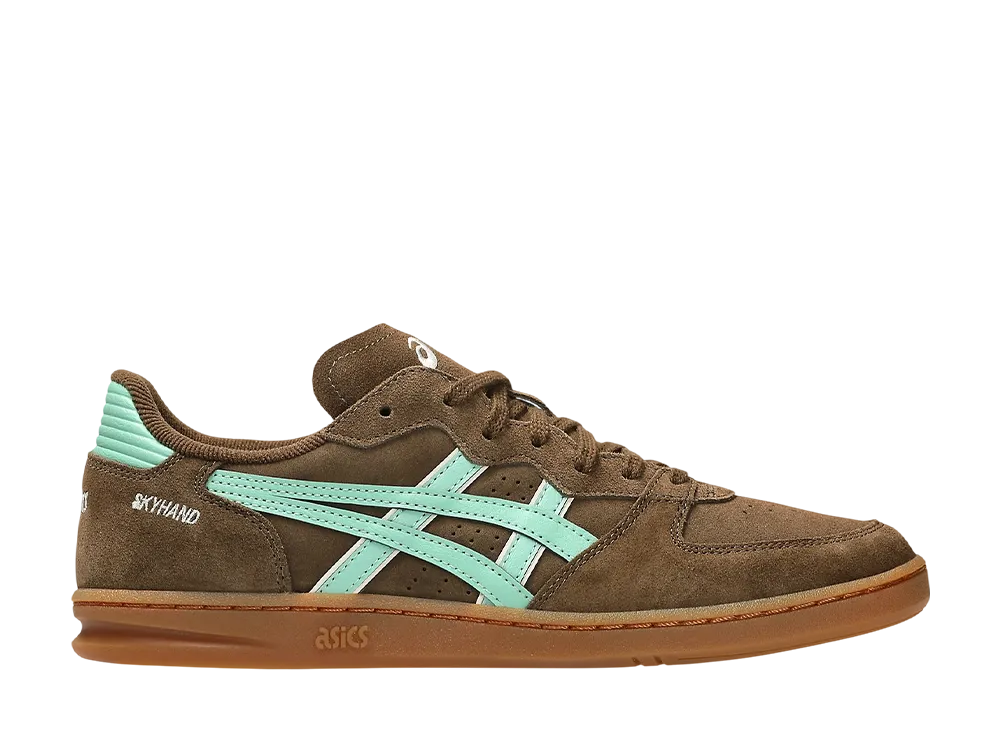 アシックス スカイハンド OG "ブラウンストーム/アイスグリーン"