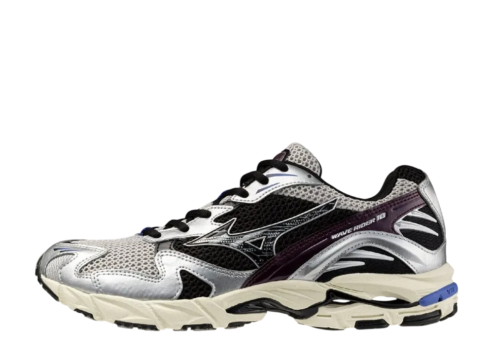 ミズノ ウェーブライダー10 "グレー/ブラック/シルバー"