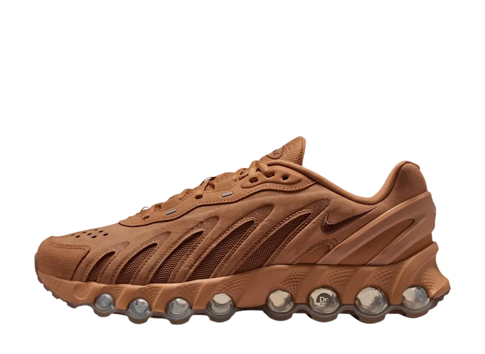 ナイキ エアマックスDN8 レザー "フラックス/フォナーブラウン"