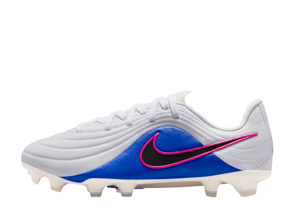 ナイキ GS ジュニア ティエンポ マエストロ アカデミー "ホワイト/レーサーブルー" (キッズ)