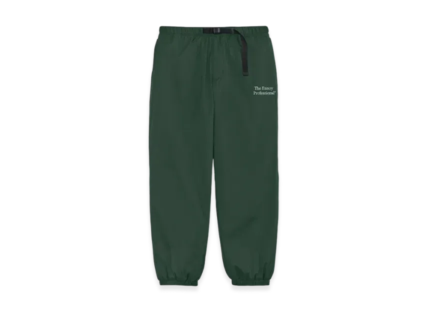 ENNOYとスタイリスト私物 PADDED NYLON PANTS GREEN ENNOY Stylistshibutsu Padded Nylon Pants 