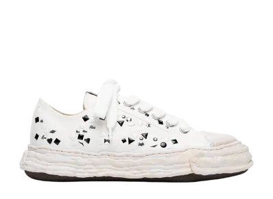 Maison MIHARA YASUHIRO PETERSON23 OG Sole Vintage Leather Effect Low-top Sneaker "White"