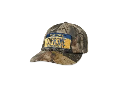 Supreme License Plate 6-Panel "Camo"