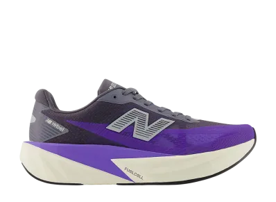 New Balance FuelCell Rebel V5 "Electric Indigo/Truffle Salt/Silver Metallic"