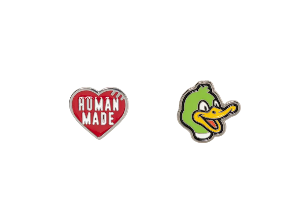 HUMAN MADE Pins Set "Red"