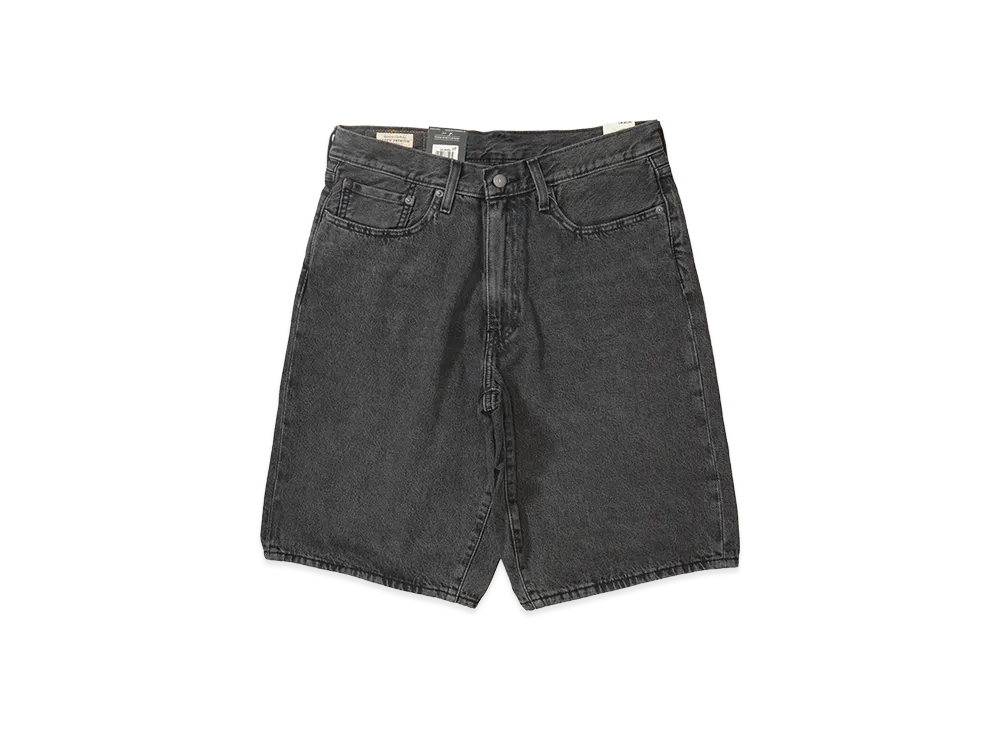 LEVI'S 478 BAGGY SHORTS "BLACK"
