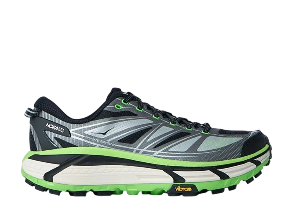 ホカ マファテ スピード2 "ブラック/グリーン"