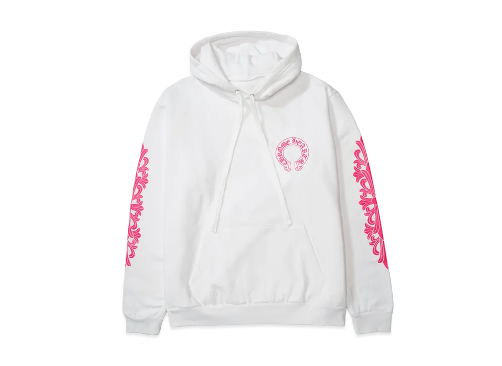 クロムハーツ ホースシュー フローラルクロス ジップアップ フーディー