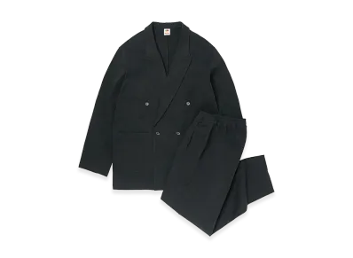 FRUIT OF THE LOOM x Keiji Kaneko Athletic Formal Double Suit "Black"