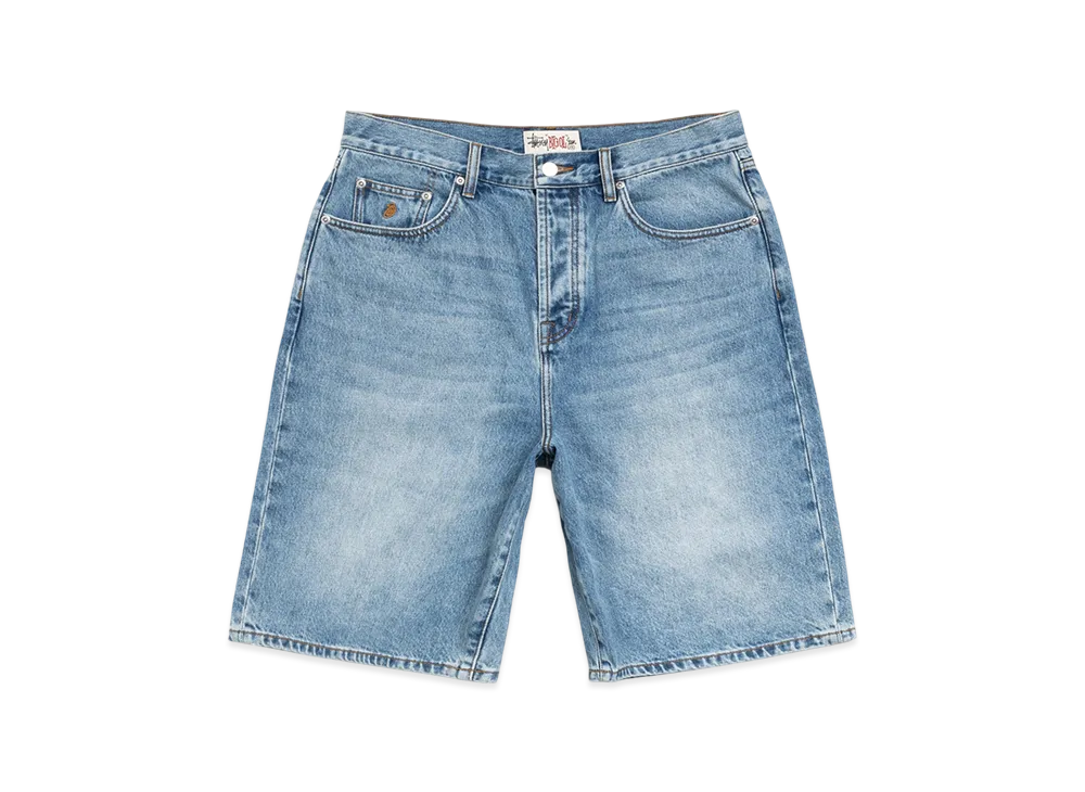 Stussy Big OL' Short Denim "Indigo Stone Wash"