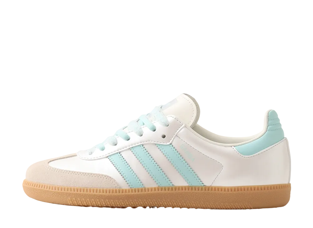 アディダス ウィメンズ サンバ OG "ピンク/ライトブルー"