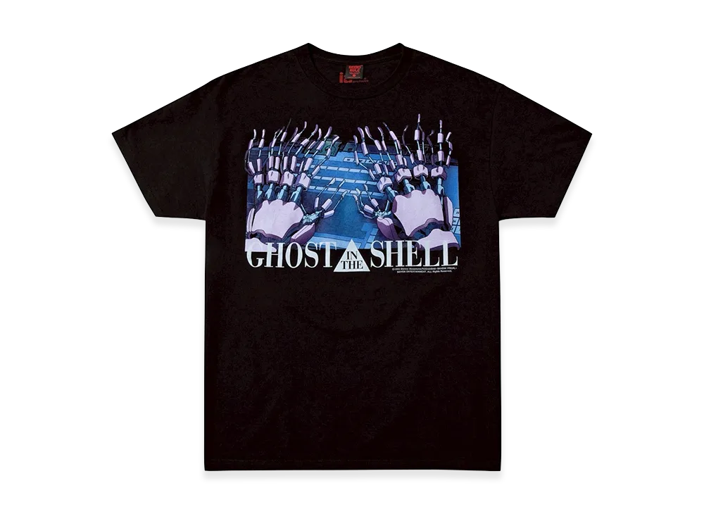 Geeks Rule x Ghost in the Shell x Infinite Archives Silkscreen Printing T-Shirt "Black"