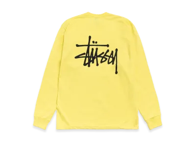 Stussy Basic Stussy LS Tee "Lemon"