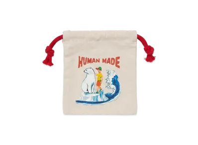 HUMAN MADE x KEIKO SOOTOME LOVE Kinchaku #4 "White/Red"