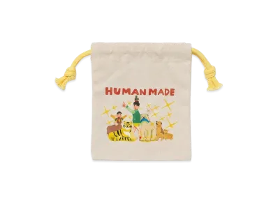 HUMAN MADE x KEIKO SOOTOME LOVE Kinchaku #2 "White/Yellow"