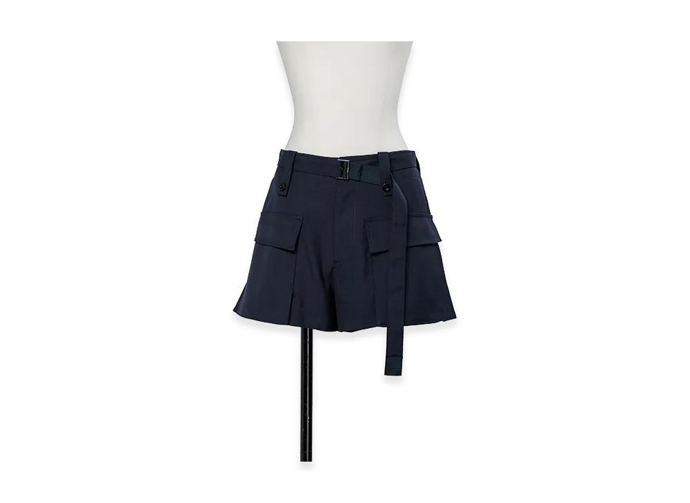sacai Suiting Shorts "Navy"