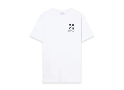 Off-White Small Arrow Slim Logo Tee "White"