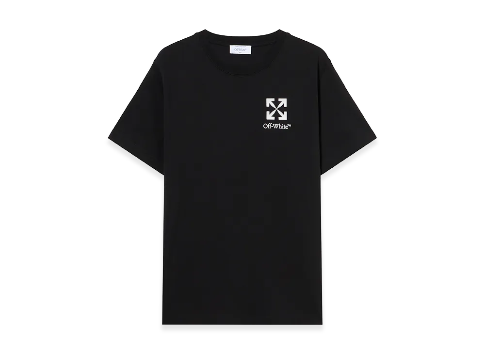Off-White Small Arrow Slim Logo Tee "Black"